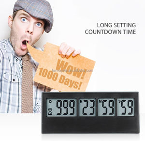 Minuteur numérique de compte à rebours 999 jours pour les <span class=keywords><strong>vacances</strong></span>, la retraite, les mariages, le laboratoire, la cuisine - Product Image 5