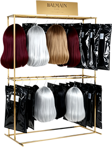 Exhibidor Metálico Personalizado Ray para Productos Capilares Femeninos, Estantes de Exhibición para Supermercados, Exhibidor para Productos de Belleza, Tiendas Minoristas - Product Image 4