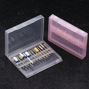 Boîte de rangement <span class=keywords><strong>vide</strong></span> en plastique pour mèches à ongles, coffret de 14 emplacements pour mèches à ongles - Product Image 2