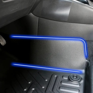 Alfombrillas Antideslizantes de TPE 5D para Auto, Alfombras Personalizadas para Pilot, Color Negro, Marca KQD, 1 Año de Garantía, Venta al Por Mayor de Fábrica - Product Image 4