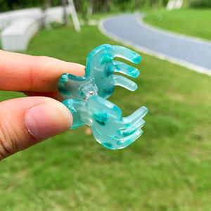 Nuevo Clip para el Cabello con Ácido Acético, Mini Pinza Geométrica Coreana Simple y Dulce para la Parte Trasera de la Cabeza, Venta al por Mayor Pequeña - Product Image 5