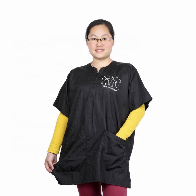 Униформа для груминга домашних животных, Парикмахерская куртка, школьная форма, Парикмахерская накидка на заказ, куртка для грумера домашних животных