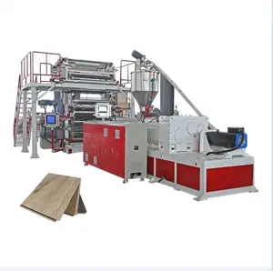 Buy SPC LVT Floor Machinery, PVC Eco Friendly Vinyl Tile Making Equipment