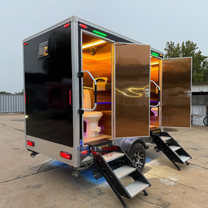 Toilettes mobiles <span class=keywords><strong>de</strong></span> luxe homologuées DOT, sanitaires modernes pour événements, toilettes portables haut <span class=keywords><strong>de</strong></span> gamme <span class=keywords><strong>à</strong></span> louer sur roues - Product Image 2