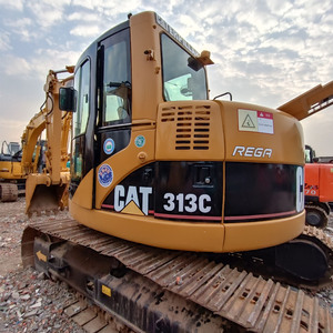 Excavatrice sur chenilles d'occasion CAT 313C avec finition ronde, 13 tonnes, machine japonaise, CAT Caterpillar 313C d'occasion à bas prix - Product Image 1