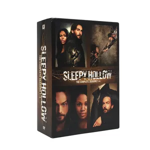 Sleepy HollowThe Complete Season 1-4 18 Discs Factory Wholesale DVD Movies TV Series Cartoon Region 1/Region 2 DVD Free Shipping