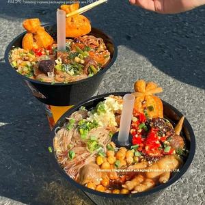 일회용 핫팟 플라스틱 콜라 음료 밀크티 컵, 상단 스낵 트레이 겸용 뚜껑, 창의적인 팝콘 컵, 플라스틱 스낵 트레이 - Product Image 5