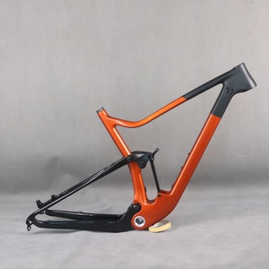 29er MTB <b>Frame</b> FM027 Full Suspension XC 120mm Travel Custom <b>Paint</b> Bottom Bracket - Product Image 1