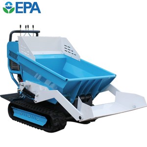 LIVRAISON GRATUITE Transport Agriculture Auto Chargement Mini Track Dumpers TFD500 Automatique Farm Mini Dumper 500KG - Product Image 4