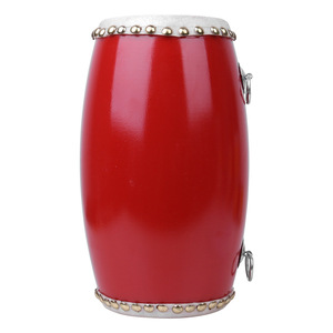 Traditional Wooden Waist <b>Drum</b> Cowhide Drumhead Handmade For Dance Performance 12cm 14cm 15cm - Product Image 2