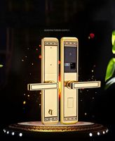 Serrure antivol électronique intelligente de porte, en cuivre, à empreintes digitales, pour maison, vente en gros,