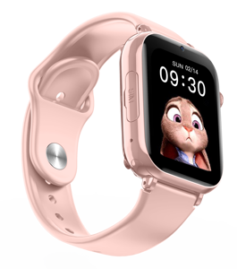 Reloj Inteligente para Niños con Videollamadas 4G Ultraclaras, Gel de Sílice Cuadrado, Tarjeta SIM, Resistente al Agua, <span class=keywords><strong>Chat</strong></span> de Voz, Cámara, Alarma - Product Image 1