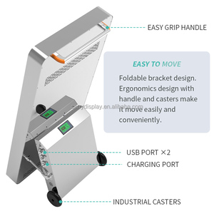 Biển Báo Kỹ Thuật Số Chống Nước Độ Sáng Cao Dùng Pin Sạc Được Thiết Kế Tiện Dụng Ngoài Trời Màn Hình Kiosk LCD - Product Image 2