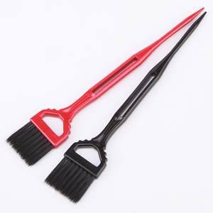 Cepillo para teñir el cabello, de nailon negro y rojo, de una sola cara, para uso en salón, para todo tipo de cabello - Product Image 2