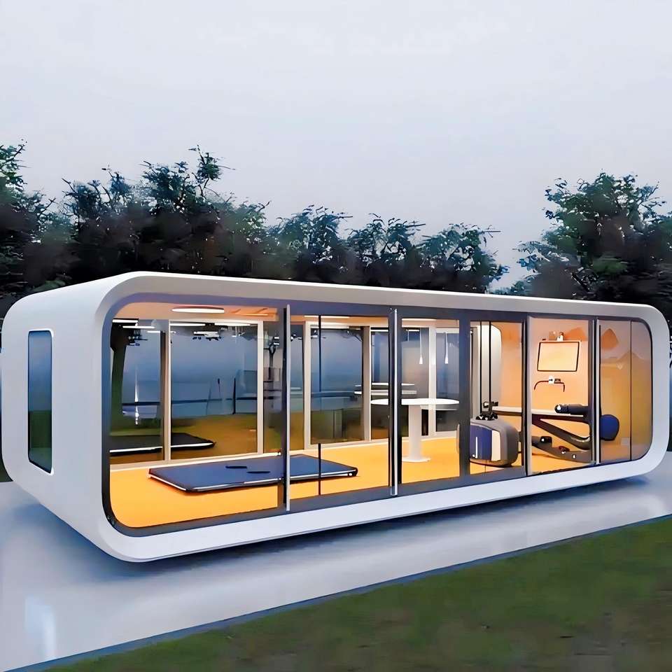 Hotsale China Prefab Container House Space House Capsule Luxury Light Mobile Resort Hotel Portable Mobile House - Image 3
