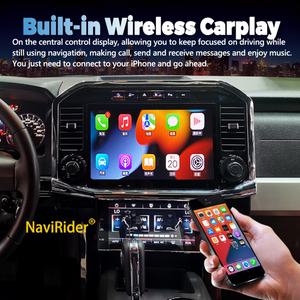 Pantalla LCD de 13.3+10 Pulgadas para Aire Acondicionado, para Ford F150 2009-2014, Reproductor Multimedia Android 15 para Auto, Carplay Inalámbrico, Estéreo, DSP, GPS, BT - Product Image 6