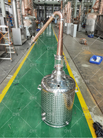 Équipement de distillation de vin de fruits 20L/30L/50L, Distillateur d'huiles essentielles, Appareil de distillation en cuivre