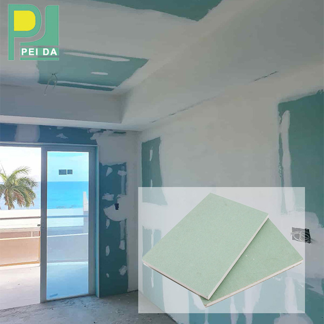 Fireproof Pictures Gypsum Plaster Board for Ceiling Design Cost Effective Option