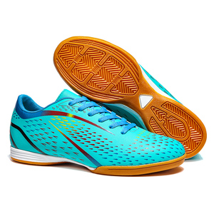 <span class=keywords><strong>Scarpe</strong></span> <span class=keywords><strong>da</strong></span> Calcio Unisex <span class=keywords><strong>in</strong></span> <span class=keywords><strong>Pelle</strong></span>, <span class=keywords><strong>Scarpe</strong></span> <span class=keywords><strong>da</strong></span> Allenamento per Calcio Indoor, Calzature Sportive con Suola <span class=keywords><strong>in</strong></span> Gomma - Product Image 2