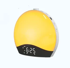 Smart Wake Up Light Sonnenaufgang Wecker für Kinder Erwachsene Schlafzimmer mit Sonnenaufgang Simulation 22 Nature Sound Tisch Digitaluhr