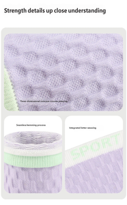 Bandeau de compression unisexe en coton respirant et élastique pour la course, le fitness, le basketball, le badminton, le tennis – Protège-poignet tricoté pour le sport - Product Image 2