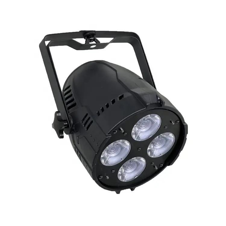 Alta potencia 4*50W bicolor precio al por mayor led par luz 200W LED etapa par luz LED par64