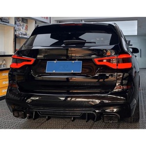 ชุดแต่งกันชนหลัง สำหรับ BMW X3 G01 G08 ปี 2018-2021  ฝาครอบกันชนหลัง  อะไหล่ตกแต่งรถยนต์ - Product Image 3