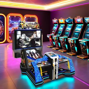 Machine de jeu <span class=keywords><strong>d</strong></span>'arcade de simulateur vidéo de tir de pistolet LCD 65 à pièces Storm 1 pour 2 joueurs pour FEC - Product Image 2