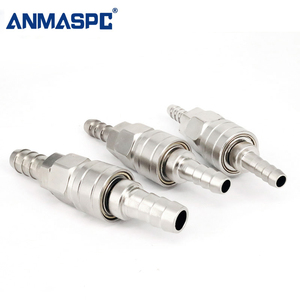 Conector rápido SM de un toque, acoplador de manguera de acero autoblocante, enchufe para compresores de aire, neumáticos, accesorios de nueva condición - Product Image 5