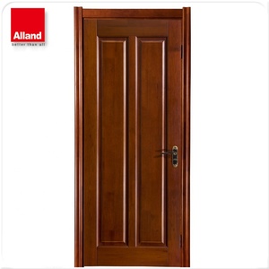 Porte en MDF à âme pleine avec placage en <span class=keywords><strong>bois</strong></span> de cerisier de 32'' x 80'' avec finition <span class=keywords><strong>teinte</strong></span> en brun - Product Image 1