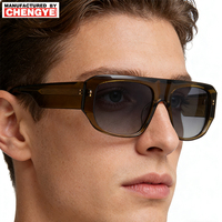 Lunettes de soleil polarisées de haute qualité pour la course à pied, en acétate avec verres TAC, pour les sports de plein air