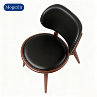 Fauteuil en bois au design nordique moderne, vente en gros en Chine, salon extérieur, chambre à coucher, bistrot, ensemble de chaises de café pour la maison, l'hôtel, le restaurant