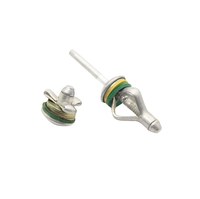 Rivet aveugle pliable en alliage d'aluminium de 7,5 mm, type lanterne étanche, avec joint d'étanchéité en caoutchouc POP