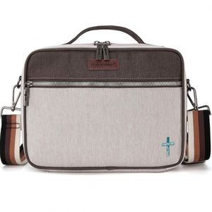 Free sample Large Church Bible Bag/Bible <b>Carrying</b> <b>Case</b> from Source Factory with Adjustable Shoulder Strap and Padded Handle - Product Image 5