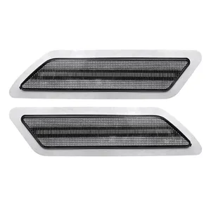 Ailead Yellow Lights Clear Lens Front Bumper LED Reflector Lamp for BMW 3 Series F30 Sedan F31 Wagon Pre-facelift 2012-2015