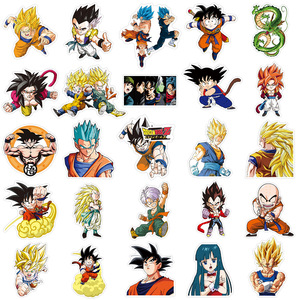 动漫DBZ笔记本吉他手提箱防水涂鸦卡通贴纸50件/包 - Product Image 6