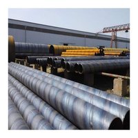 Tuyau hydroélectrique de grand diamètre en acier au carbone ASTM GS laminé à chaud, soudé en spirale, services de cintrage et de découpe de tuyaux API pour l'industrie pétrolière XLT