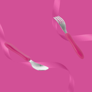 Juego de Cubiertos de acero inoxidable para niños pequeños con estuche de transporte de viaje, juego de cuchara y tenedor para bebé sin BPA - Product Image 3