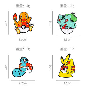 เข็มกลัดเคลือบลายการ์ตูนพินสำหรับเด็กผู้ชายหมุดเคลือบโลหะสำหรับใส่เสื้อผ้า - Product Image 4