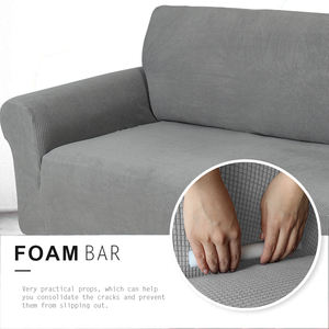 गर्म बिक्री 4 टुकड़े लोचदार खिंचाव सोफा कवर Jacquard 3 सीटों सोफे ढकना strech सोफा कवर के लिए कमरे में रहने वाले सोफे - Product Image 4