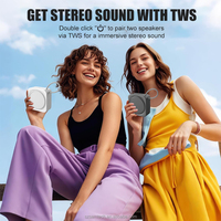Enceinte Bluetooth portable, étanche IPX5, enceinte sans fil, possibilité d'ajouter un logo personnalisé, cadeau promotionnel