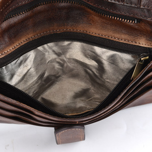 <span class=keywords><strong>Portefeuille</strong></span> en cuir de vachette véritable anti-RFID pour <span class=keywords><strong>homme</strong></span>, style long de 9,5 cm, pochette antivol avec fermeture éclair sécurisée - Product Image 4