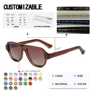 Gafas de Sol Polarizadas Ovaladas Personalizadas ODM y OEM para Mujer con Protección UV, Lentes de Moda de Alta Calidad - Product Image 2