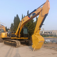 Excavatrice sur chenilles Caterpillar 320D/320D2 d'occasion de 20 tonnes avec moteur haute performance en bon état