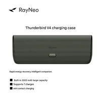 Étui de charge intelligent Rayneo V4, sac de charge portable AI avec batterie intégrée de 3000 mAh