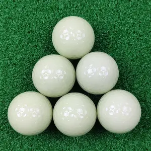 Bola de golfe luminosa necessária para dirigir e alcance, bolas macias de golfe