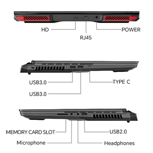 โน้ตบุ๊กเกมมิ่งประสิทธิภาพสูง ขนาด 16 นิ้ว I9-13900HK RTX4060 RTX4070 2.5K 165Hz พร้อมพอร์ต Type C ครบครัน - Product Image 3