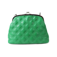 Sac bandoulière en cuir matelassé style minimaliste avec logo personnalisé, fait main, en forme de dôme, petit sac à main de haute qualité pour femme