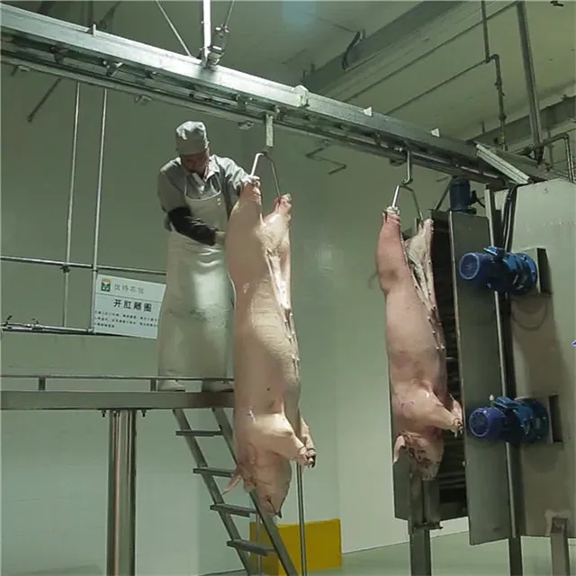 Equipo completo de matadero de cerdos para planta de proceso de carne de matadero de cerdo