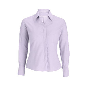 <span class=keywords><strong>Camicia</strong></span> Casual da Uomo <span class=keywords><strong>Slim</strong></span>-<span class=keywords><strong>Fit</strong></span> Stile Smoking <span class=keywords><strong>Oxford</strong></span> a Maniche Lunghe - Product Image 5